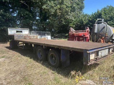 Low loader / Semi trailer  Oplegger 13 meter lang incl dolly