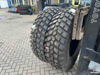 Wheels, Tyres, Rims & Dual spacers Alliance 400/80R28 IND gazon profiel banden set nieuw