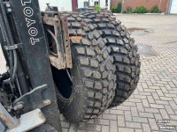 Wheels, Tyres, Rims & Dual spacers Alliance 400/80R28 IND gazon profiel banden set nieuw
