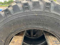 Wheels, Tyres, Rims & Dual spacers Alliance 400/80R28 IND gazon profiel banden set nieuw