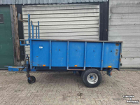 Dumptrailer Jako Tiger 20 S kipper kiepwagen kippertje kiepertje landbouwkieper landbouwkipper compact