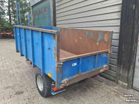 Dumptrailer Jako Tiger 20 S kipper kiepwagen kippertje kiepertje landbouwkieper landbouwkipper compact