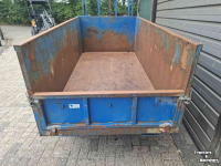Dumptrailer Jako Tiger 20 S kipper kiepwagen kippertje kiepertje landbouwkieper landbouwkipper compact