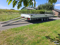 Car trailer up to 3500 Kg Hulco Hulco medax-3 203x611 aanhanger/machine transporter