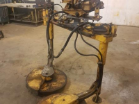 Crash barrier mower  Herder vangrailmaaier