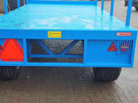 Agricultural wagon Agomac Schamel bakkenwagen / landbouwwagen / Vierwielige wagen / 4-wielige wagen