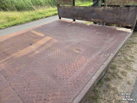 Agricultural wagon GWL Landbouwwagen balenwagen 500x210cm