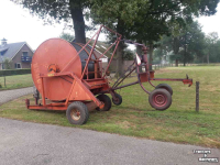 Irrigation hose reel Bauer beregeningshaspel met kanon