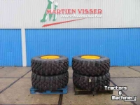 Wheels, Tyres, Rims & Dual spacers Michelin 500/70R24 Bibload