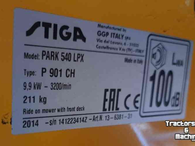 Ride-on mower Stiga Park 540 LPX