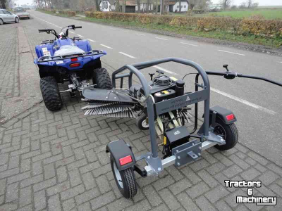 Sweeper Tielburger TK 620 veegmachine in getrokken frame