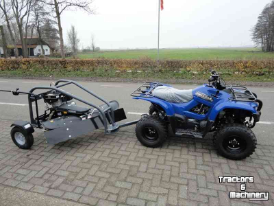 Sweeper Tielburger TK 620 veegmachine in getrokken frame