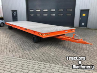 Low loader / Semi trailer AGM 18 tons industrie aanhanger