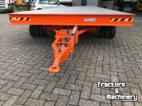 Low loader / Semi trailer AGM 18 tons industrie aanhanger
