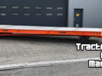 Low loader / Semi trailer AGM 18 tons industrie aanhanger