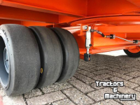 Low loader / Semi trailer AGM 18 tons industrie aanhanger