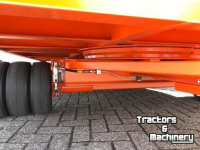 Low loader / Semi trailer AGM 18 tons industrie aanhanger
