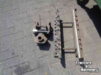 Used parts for tractors Lamborghini versteltrekhaak met slede