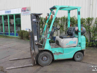 Forklift Mitsubishi FG15 gasheftruck heftruck op gas forklift gabelstapler