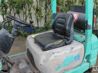 Forklift Mitsubishi FG15 gasheftruck heftruck op gas forklift gabelstapler