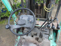 Forklift Mitsubishi FG15 gasheftruck heftruck op gas forklift gabelstapler
