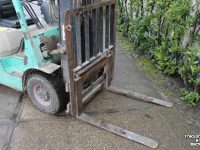 Forklift Mitsubishi FG15 gasheftruck heftruck op gas forklift gabelstapler