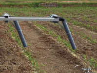 Fertilizer spreader Kramer FISSORE Pneumaat Kunstmeststrooier 4, 6 of 12 rij op rijafstand 0.75 m / Kunstmestverspreider / Kunstmestverdeler