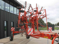 Rake Kuhn GA7501 dubbele cirkelhark wiersmachine mechanische werkbreedteverstelling