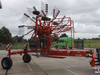 Rake Kuhn GA7501 dubbele cirkelhark wiersmachine mechanische werkbreedteverstelling