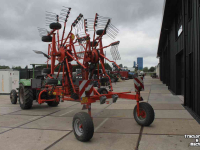 Rake Kuhn GA7501 dubbele cirkelhark wiersmachine mechanische werkbreedteverstelling