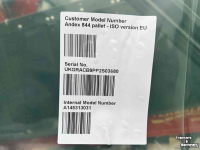Rake Vicon Andex 844 hark rugger NIEUW ongebruikt