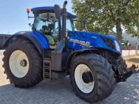 Tractor New Holland T7.315 HD AC 40Kmh. Lucht, Fronthef, geveerde vooras en cabine.