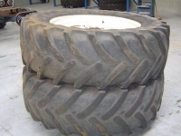 Wheels, Tyres, Rims & Dual spacers Michelin 540 / 65 x 38