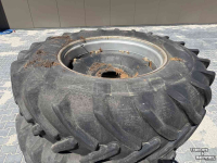 Wheels, Tyres, Rims & Dual spacers Michelin 20.8x38