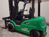 Tedder Hangcha CPD 35 Lithium grootste accu 404 Ah!