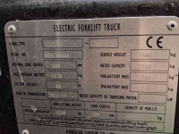 Tedder Hangcha CPD 35 Lithium grootste accu 404 Ah!