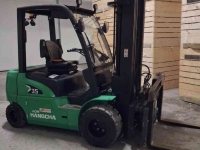 Tedder Hangcha CPD 35 Lithium grootste accu 404 Ah!