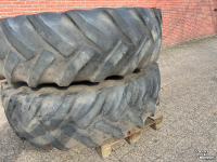 Wheels, Tyres, Rims & Dual spacers  Good Year 18.4R38 Dubbellucht