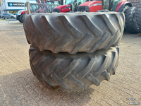 Wheels, Tyres, Rims & Dual spacers  Good Year 18.4R38 Dubbellucht