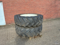 Wheels, Tyres, Rims & Dual spacers  Good Year 18.4R38 Dubbellucht