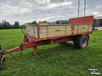 Dumptrailer Record SP 60 3 zijdige kipper 6 ton