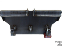 Diverse new spare-parts Qmac HAKENSET: SCHAFFER JCB BORD 620MM