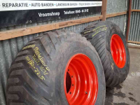 Wheels, Tyres, Rims & Dual spacers Trelleborg 600/50-22.5