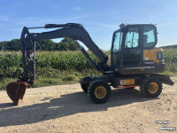 Excavator  Volvo ew60 mobiele kraan
