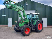 Tractor Fendt 312 met Cargo 4x75 frontlader
