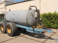 Slurry tank Jako 5000 liter tandemas mesttank giertank vacuumtank waterwagen