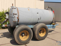 Slurry tank Jako 5000 liter tandemas mesttank giertank vacuumtank waterwagen