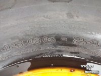 Wheels, Tyres, Rims & Dual spacers JCB 1300-25 galexi