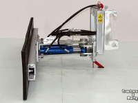 Rubber yard scraper Qmac 210 HYDR MET GIANT AANSLUITING