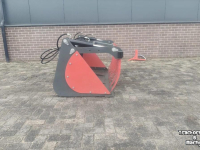 Wheelloader Weidemann Grondbak 1.60, Giant pelikaan bak, mestriek, euro aansluiting
